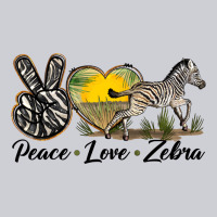 Peace Love Zebra Heavyweight Sweatshirt | Teevron