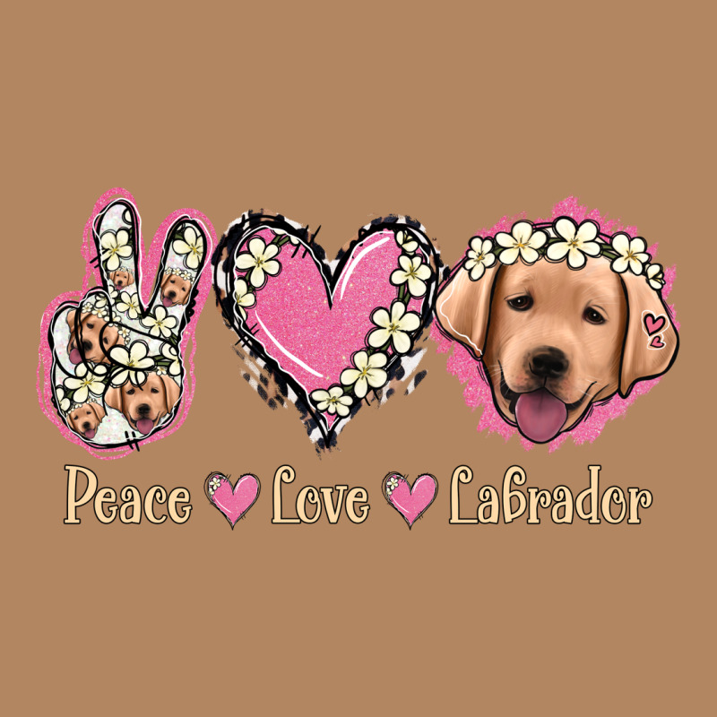 Peace Love Labrador Long Sleeve Tee by Jasminsmagicworld | Teevron