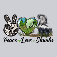 Peace Love Skunks Heavyweight Sweatshirt | Teevron