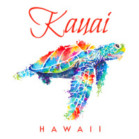 kauai hawaii watercolor sea turtle souvenir | Teevron