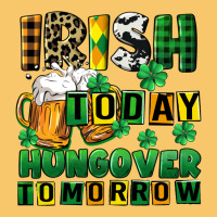 Irish Today Hungover Tomorrow Vintage Hoodie | Teevron