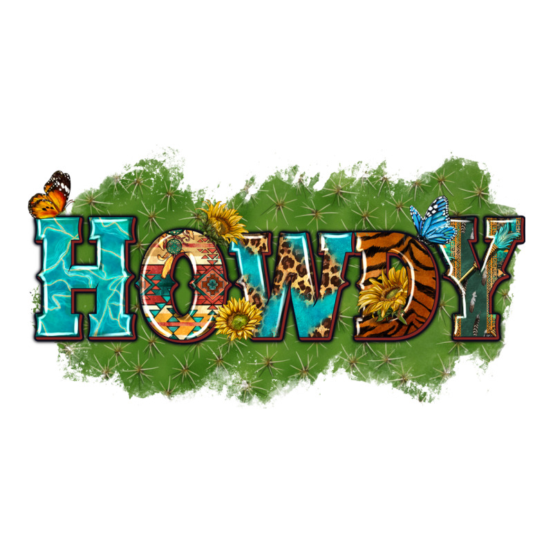 Western Howdy Ladies Tee by texasbilliewilder | Teevron