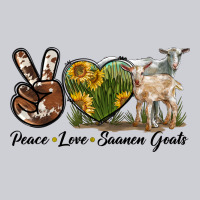 Peace Love Saanen Goats Heavyweight Sweatshirt | Teevron