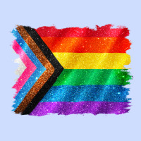 Pride Flag Background Urban Heavy Tee | Teevron
