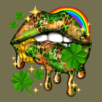 St. Patrick's Day Lips Vintage Hoodie | Teevron