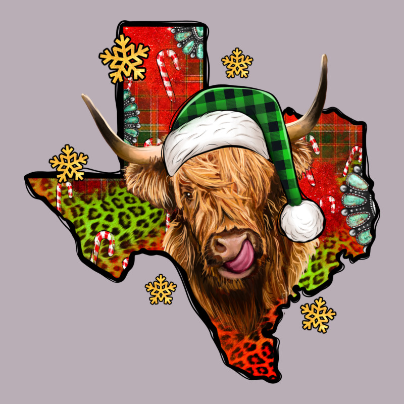 Christmas Texas Highland Cow Vintage Tee by Jasminsmagicworld | Teevron