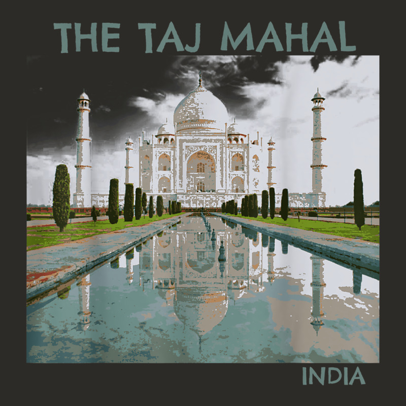 India Agra Taj Mahal Mausoleum Travel Tourist Heavy Core Tee by longCreatives | Teevron