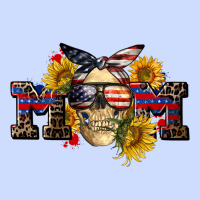 American Mom Skull Urban Heavy Tee | Teevron
