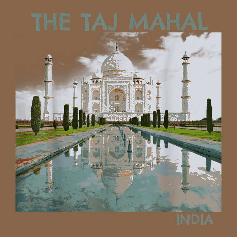 India Agra Taj Mahal Mausoleum Travel Tourist Premium Tee by longCreatives | Teevron