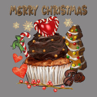 Merry Christmas Cupcake Chocolate Vintage Tee | Teevron