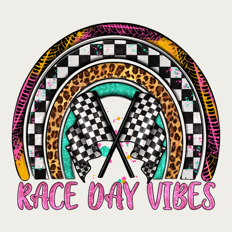 Race Day Vibes Rainbow Zipper Hoodie by Artiststas | Teevron
