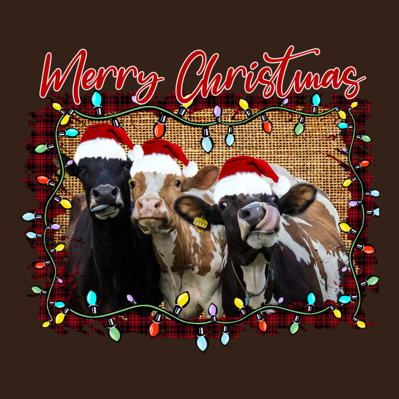 Merry Christmas Cows Heavy Core Tee by Bettercallsaul | Teevron