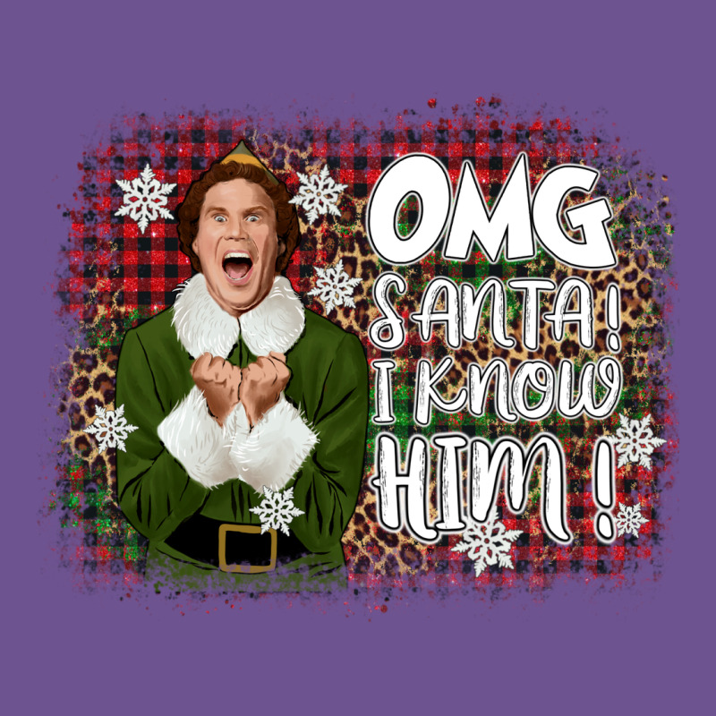 The Elf Omg Santa Vintage Tee by CowGirlArtShop | Teevron