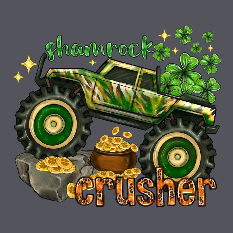 Shamrock Crusher St. Patrick's Day Vintage Hoodie by HowdyJamesFarm | Teevron