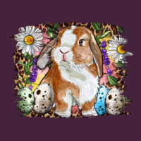 Easter Bunny With Quail Eggs And Daisy Premium Tee | Teevron