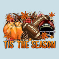 Tis' The Season Football And Maroon Helmet Ladies Tee | Teevron