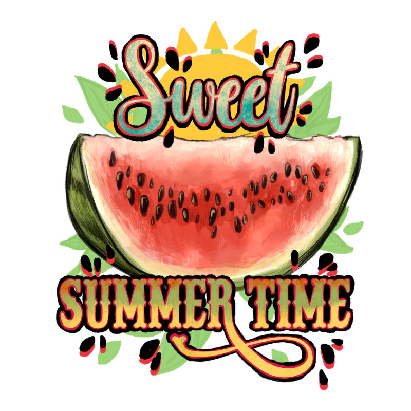 Sweet Summer Time Watermelon Premium Tee by NancyCooperArtShop | Teevron