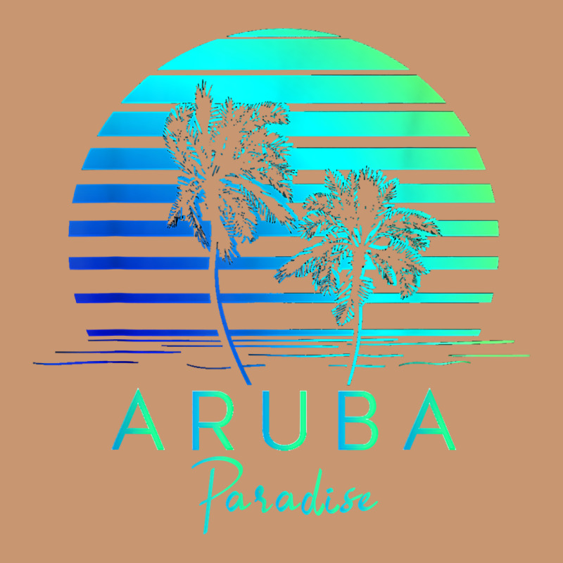 Vintage Aruba Beach Tropical Vibes Vacation Souvenir Gift Heavyweight Hoodie by longCreatives | Teevron