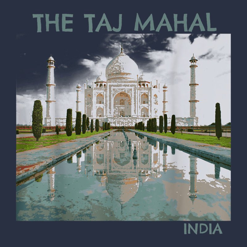India Agra Taj Mahal Mausoleum Travel Tourist Urban Hoodie by longCreatives | Teevron