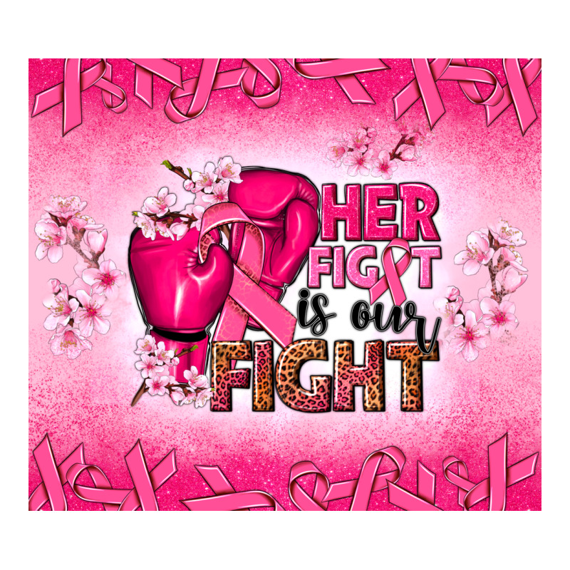 Her Fight Is Our Fight Ladies Tee by NancyCooperArtShop | Teevron