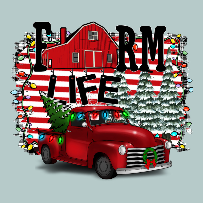 Farm Life Christmas Heavy Core Tee by Bettercallsaul | Teevron