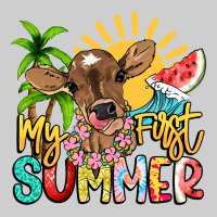 My First Summer Baby Cow Premium Tee | Teevron
