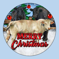 Merry Christmas Charolais Bull Classic Tee | Teevron