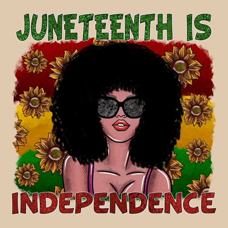 Juneteenth Is Independence Heavyweight Sweatshirt by SublimationCraftShop | Teevron