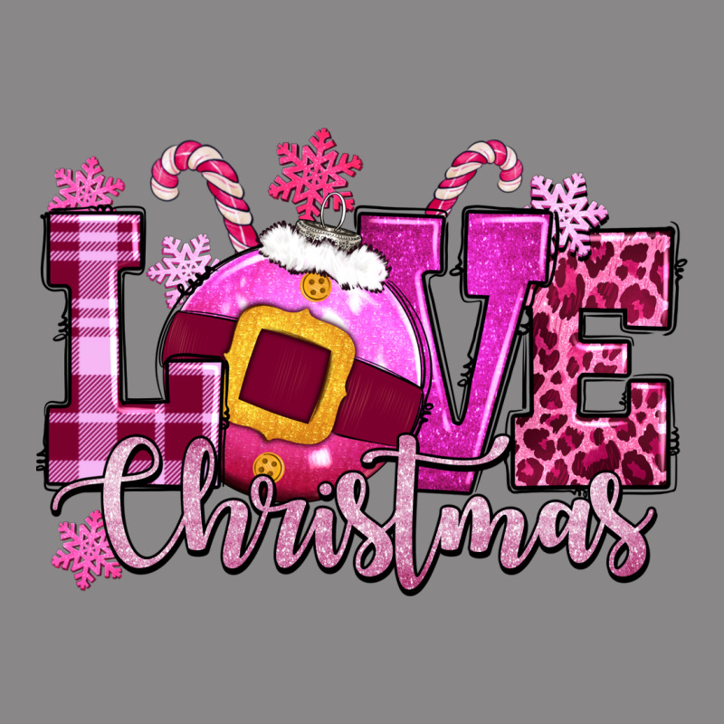Love Christmas Pink Vintage Tee by CowGirlArtShop | Teevron