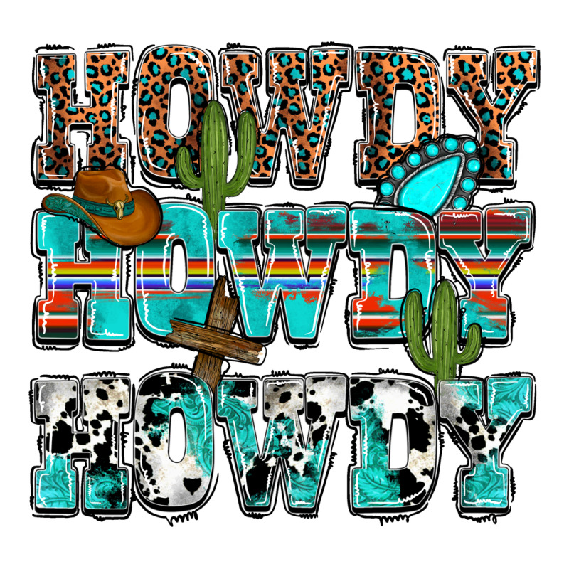 Western Howdy Howdy Howdy Classic Tee by HowdyJamesFarm | Teevron