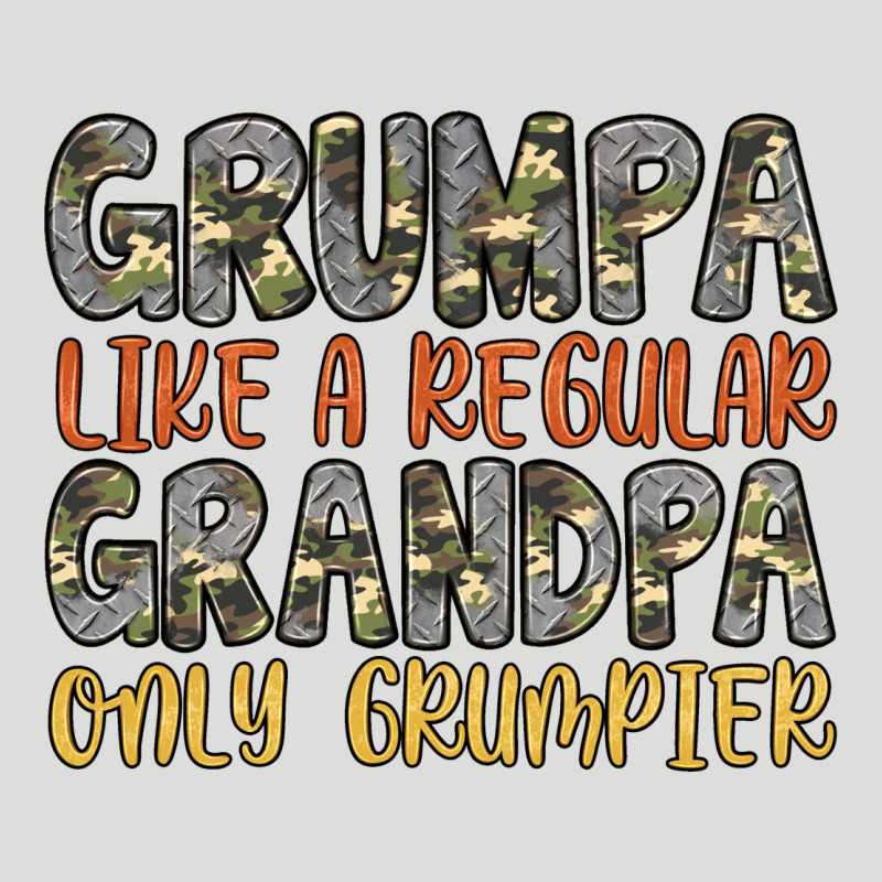 Grumpa Like A Regular Grandpa Only Grumpier Zipper Hoodie by Artiststas | Teevron