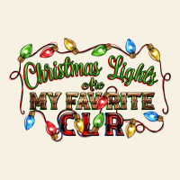 Christmas Lights Are My Favorite Color Vintage Tee | Teevron