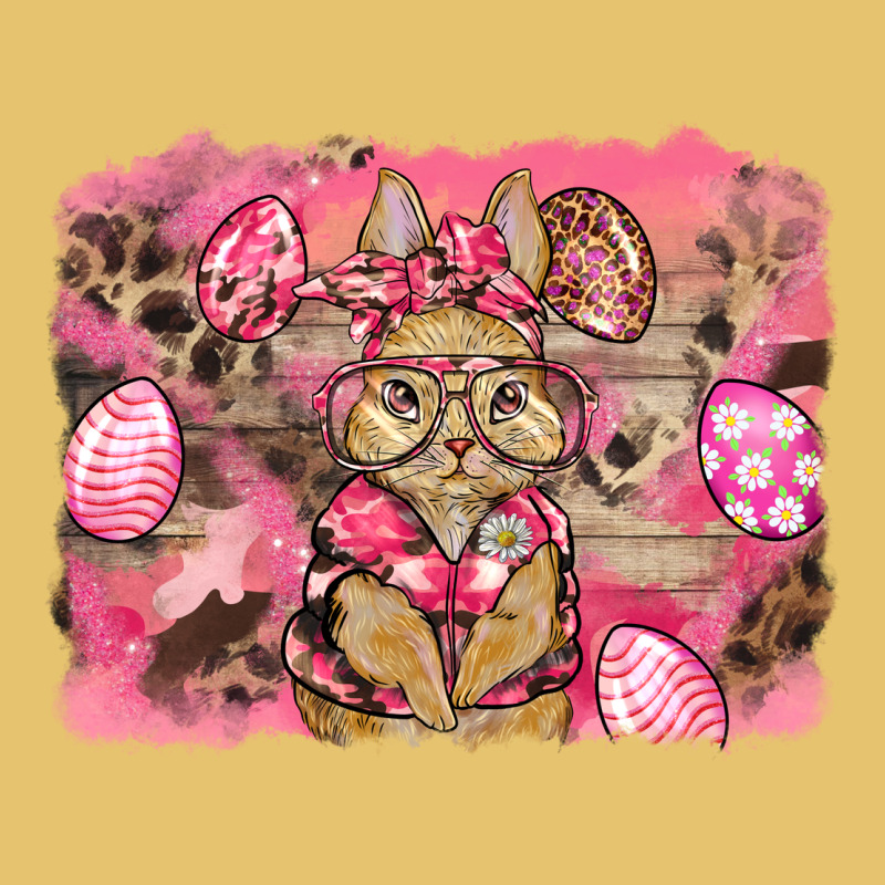 Pink Camouflage Bunny Background Premium Sweatshirt by BarkalooDesign | Teevron