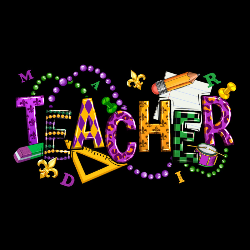 Mardi Gras Teacher Premium Tee by texasbilliewilder | Teevron