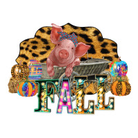 Fall Scene Pumpkin Watercolor Pig Wagon Serape Cheetah | Teevron