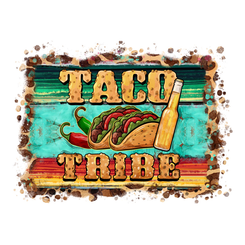 Taco Tribe Western Background Heavyweight Hoodie by BarkalooDesign | Teevron