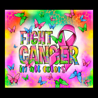 Fight Cancer In All Colors Ladies Tee | Teevron