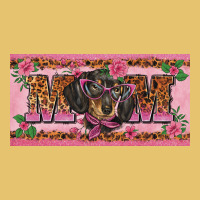 Danchshund Mom License Plate Template Premium Sweatshirt | Teevron