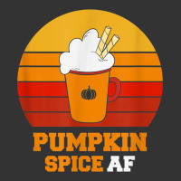 pumpkin spice af retro vintage background happy halloween | Teevron
