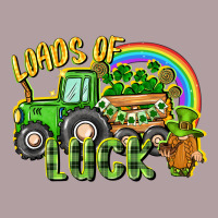 Loads Of Luck Tractor Vintage Hoodie | Teevron