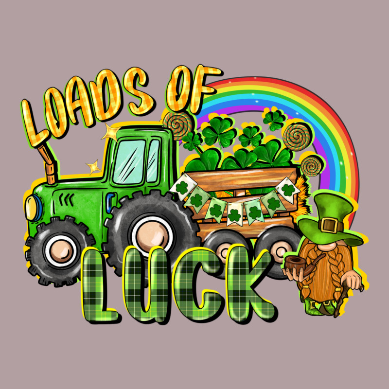 Loads Of Luck Tractor Vintage Hoodie by CowGirlArtShop | Teevron