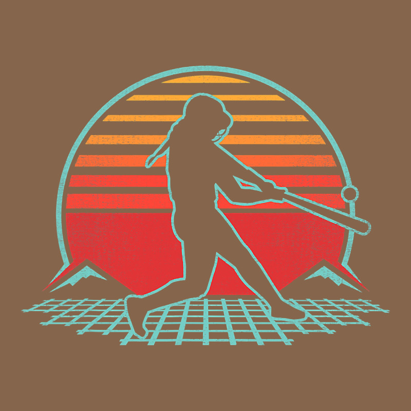 Softball Retro Vintage 80s Style Player Gift Premium Tee by longCreatives | Teevron