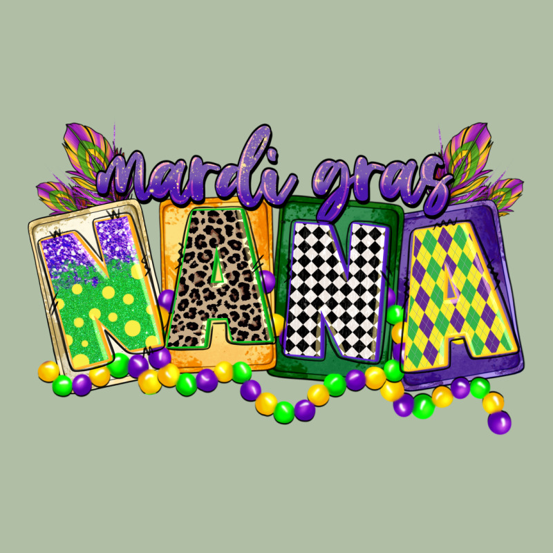 Mardi Gras Nana Urban Heavy Tee by CowGirlArtShop | Teevron