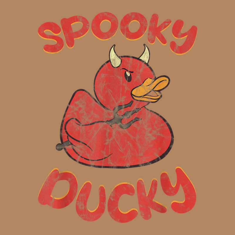 Spooky Devil Rubber Duck Halloween Long Sleeve Tee by longCreatives | Teevron