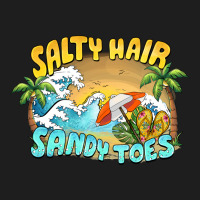Salty Hair Sandy Toes Summer Heavyweight Hoodie | Teevron