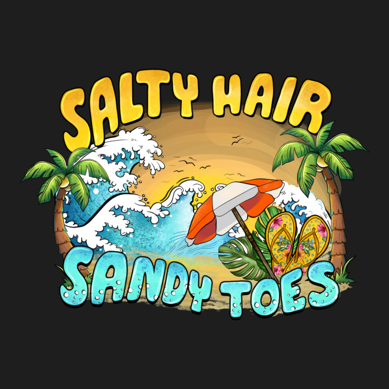 Salty Hair Sandy Toes Summer Heavyweight Hoodie by BarkalooDesign | Teevron
