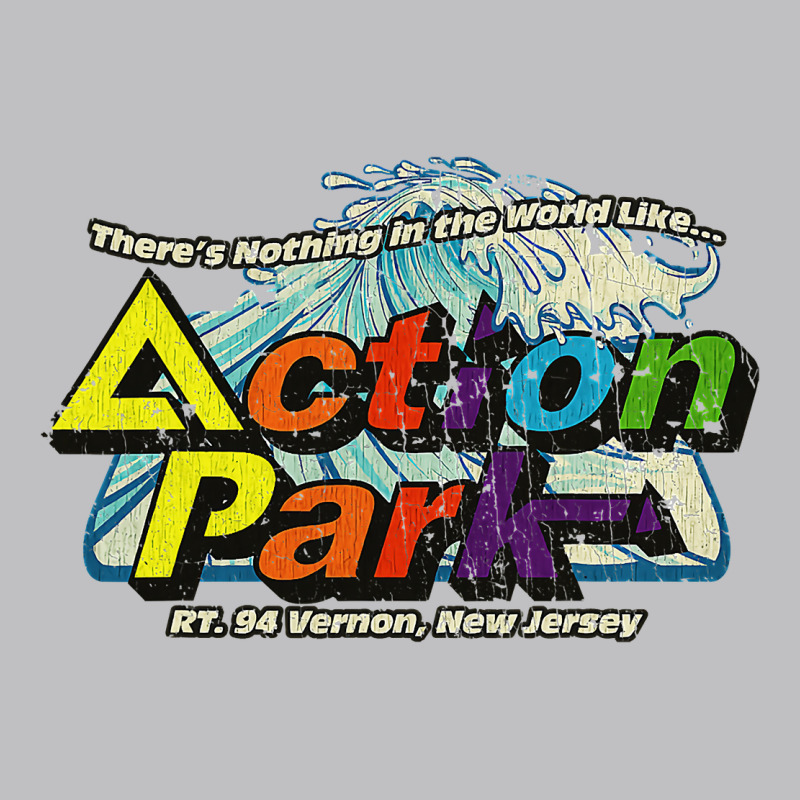 Funny Action Park New Jersey 1978 Vintage Long Sleeve Tee by longCreatives | Teevron