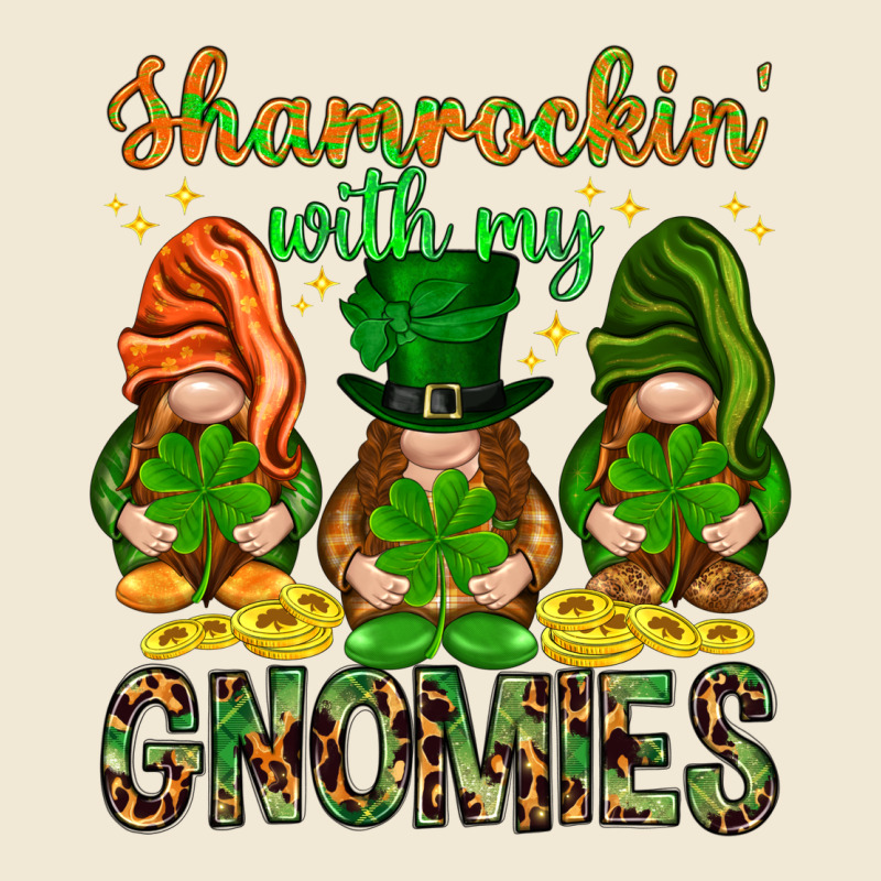Shamrockin With My Gnomies Premium Tee by NancyCooperArtShop | Teevron