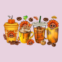Thanksgiving Coffee Cups Ladies Tee | Teevron