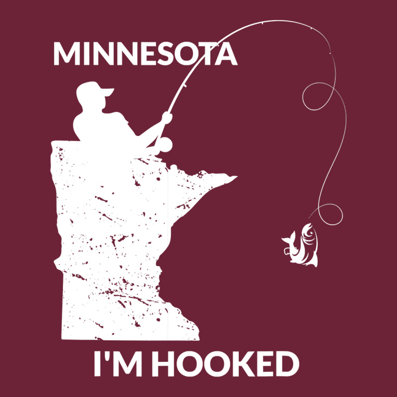 Mn Minnesota Fishing T Gift For Fishermen And Anglers Long Sleeve Tee by longCreatives | Teevron